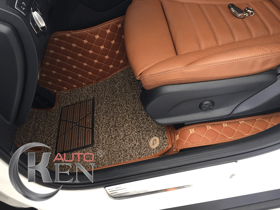Thảm trải sàn ô tô tại KenAuto chất liệu siêu đẹp, siêu bền, thiết kế vừa vặn với từng khung xe